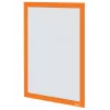 Nobo Samoprzylepna ramka magnetyczna na plakat A4, pomarańczowa, A4, pomarańczowy, pion/poziom, 235 mm, 5 mm, 325 mm