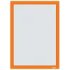 Nobo Samoprzylepna ramka magnetyczna na plakat A4, pomarańczowa, A4, pomarańczowy, pion/poziom, 235 mm, 5 mm, 325 mm