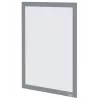 Nobo samoprzylepna magnetyczna ramka plakatowa A4, srebrna, A4, srebrna, pion/poziom, 235 mm, 5 mm, 325 mm