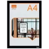 Samoprzylepna magnetyczna ramka plakatowa Nobo A4, czarna, A4, pomarańczowa, pionowo/poziomo, 235 mm, 5 mm, 325 mm