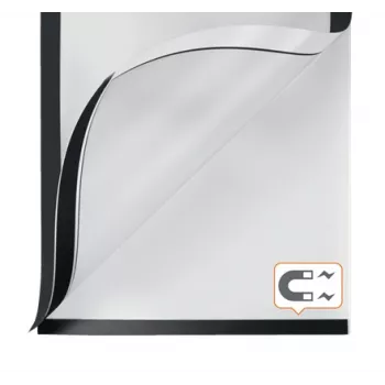 Samoprzylepna magnetyczna ramka plakatowa Nobo A4, czarna, A4, pomarańczowa, pionowo/poziomo, 235 mm, 5 mm, 325 mm