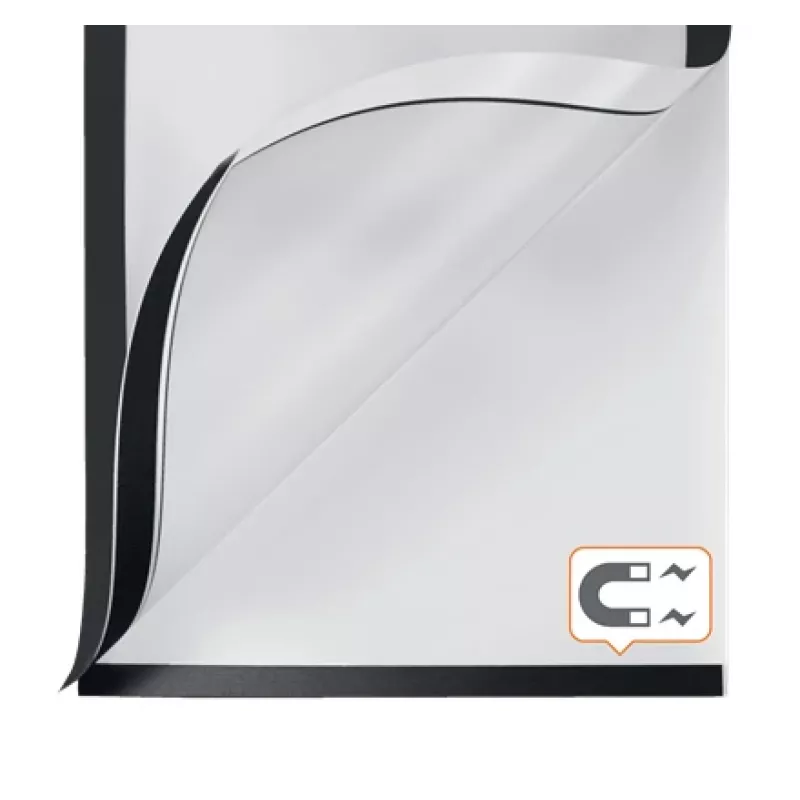 Samoprzylepna magnetyczna ramka plakatowa Nobo A4, czarna, A4, pomarańczowa, pionowo/poziomo, 235 mm, 5 mm, 325 mm