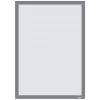 Nobo samoprzylepna ramka magnetyczna na plakat A3, srebrna, A3, szara, pionowa/pozioma, 235 mm, 10 mm, 450 mm