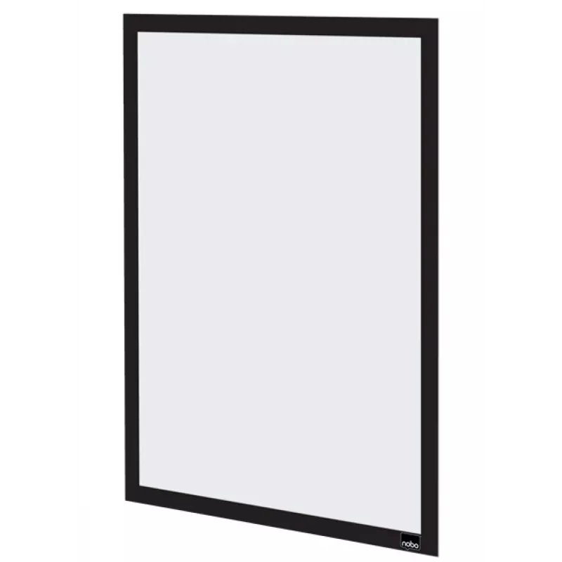 Nobo samoprzylepna magnetyczna ramka na plakat A3, czarna, A3, Czarny, Pion/Poziom, 235 mm, 10 mm, 450 mm