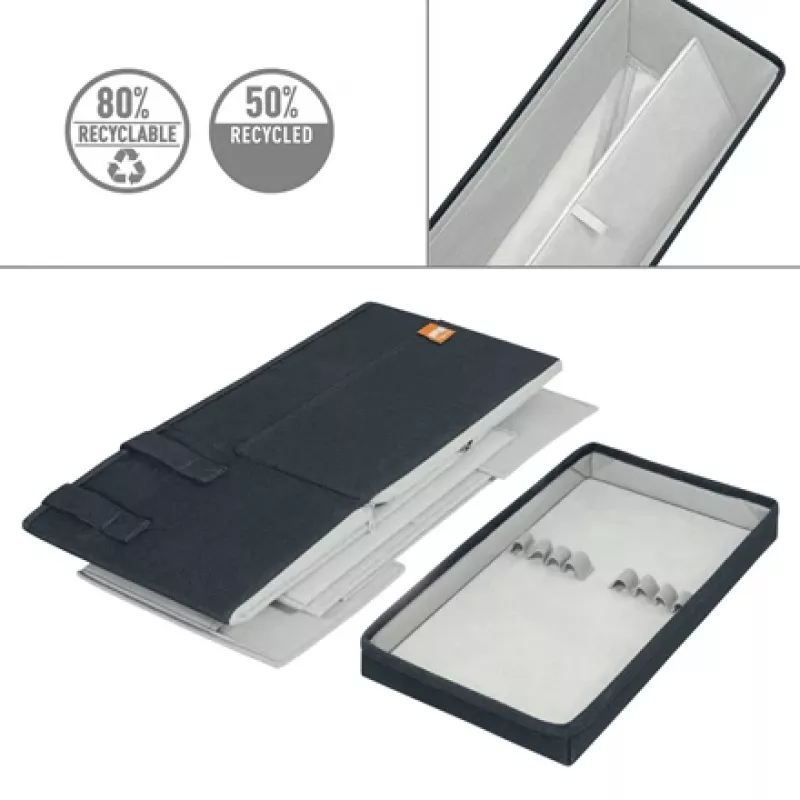 Nobo Whiteboard Accessories Kit Bag, Zestaw akcesoriów, Wielokolorowy, 200 mm, 355 mm, 230 mm, Torba
