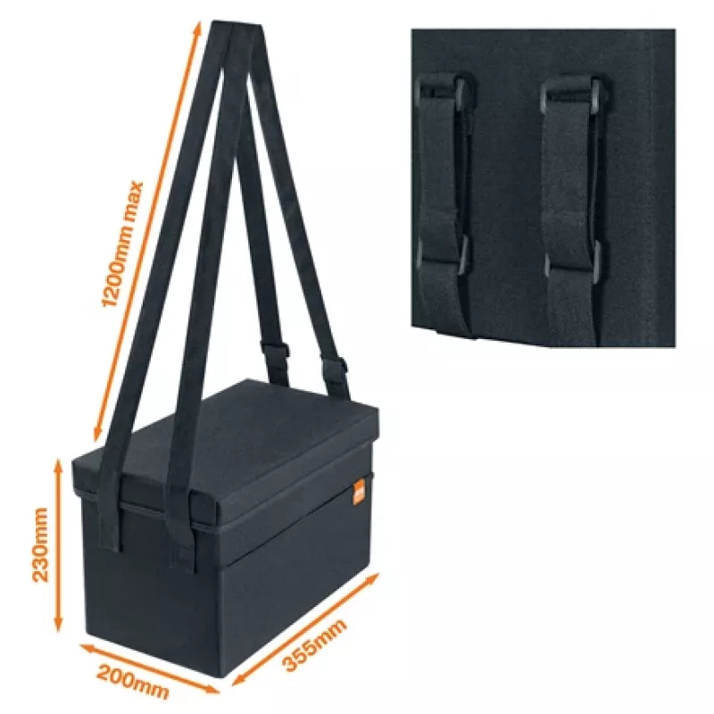 Nobo Whiteboard Accessories Kit Bag, Zestaw akcesoriów, Wielokolorowy, 200 mm, 355 mm, 230 mm, Torba