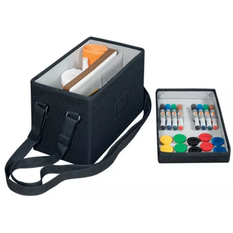 Nobo Whiteboard Accessories Kit Bag, Zestaw akcesoriów, Wielokolorowy, 200 mm, 355 mm, 230 mm, Torba