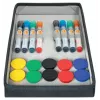 Nobo Whiteboard Accessories Kit Bag, Zestaw akcesoriów, Wielokolorowy, 200 mm, 355 mm, 230 mm, Torba
