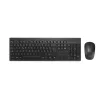 Kensington K75560BE, Bezprzewodowy, RF Wireless + Bluetooth, Membranowa, AZERTY, Czarny, Mysz w zestawie