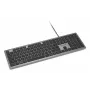 Kensington KB515 EQ USB-C/USB-A Klawiatura przewodowa, pełnowymiarowa (100%), przewodowa, USB, przełącznik nożycowy, QWERTY, szary