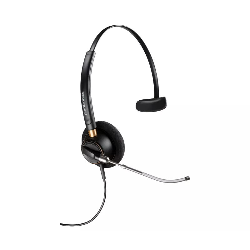 HP Poly EncorePro 510V Monaural Headset VoiceTube +Quick Disconnect