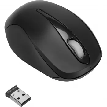 Mysz Targus AMW060EU podróżna symetryczna RF Wireless optyczna 1600 DPI