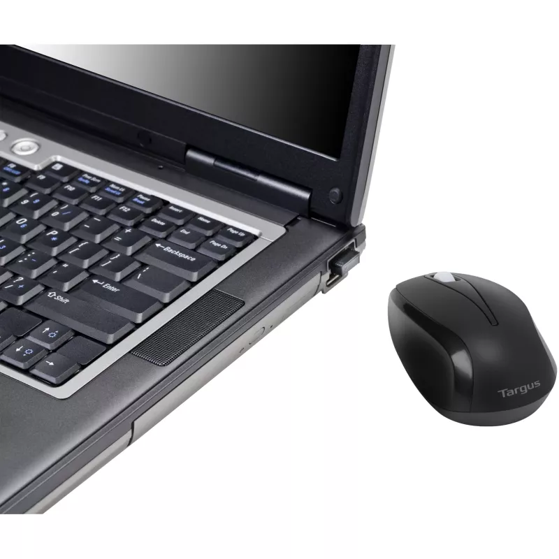 Mysz Targus AMW060EU podróżna symetryczna RF Wireless optyczna 1600 DPI