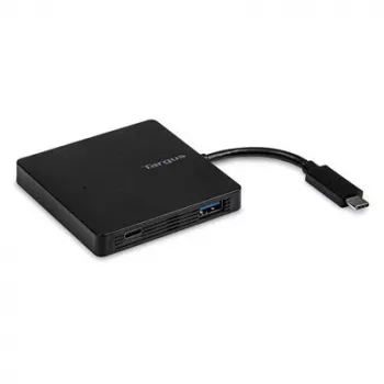 Targus ACH924EUZ koncentrator interfejsów 5000 Mbit/s Czarny