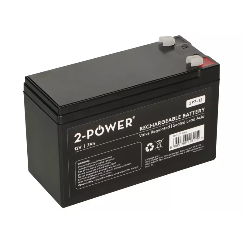 2-Power 2P7-12 akumulator UPS kwasowo-ołowiowy (VRLA) 12 V 7 Ah