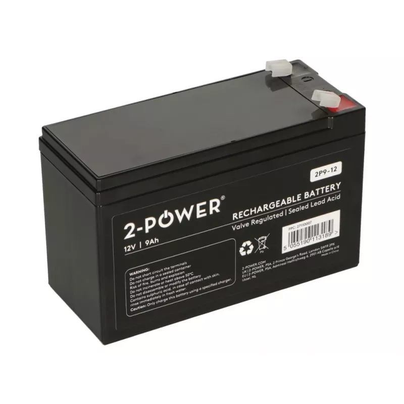 2-Power 2P9-12 akumulator UPS kwasowo-ołowiowy szczelny (VRLA) 12 V 9 Ah