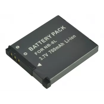Bateria do aparatu cyfrowego 2-Power 3,7 V 700 mAh, 700 mAh, 3,7 V, litowo-jonowa (Li-Ion)