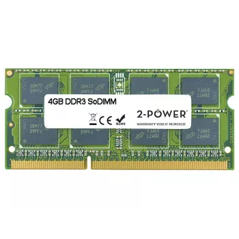 2-Power 4GB MultiSpeed 1066/1333/1600 MHz SoDIMM Memory, 4 GB, 1 x 4 GB, DDR3L, 1600 MHz, 204-pin SO-DIMM, zielony