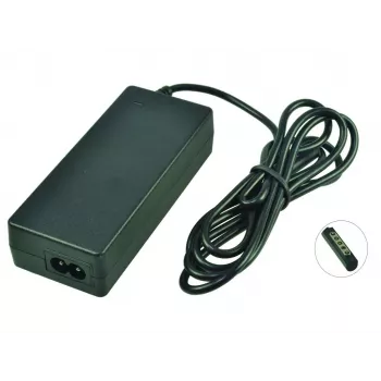 Zasilacz AC 2-Power 12V 45W z kablem sieciowym, Typ zasilacza: Wewnętrzny, Napięcie wejściowe: 110-240 V, Moc wyjściowa: 45 W, Napięcie wyjściowe: 12 V, Prąd wejściowy: 3.6 A, Kolor produktu: Czarny