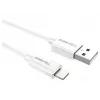 Kabel Duracell Sync/Charge 1 metr biały, 1 m, USB A, Lightning, 2.0, biały