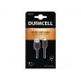 Duracell Sync/Charge kabel 2 Metre Czarny, 2 m, USB A, Micro-USB A, 2.0, Czarny