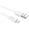 Kabel synchronizująco-ładujący Duracell 2 metry biały, 2 m, USB A, Micro-USB A, 2.0, Biały