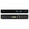 2-Power USB 3.0 Dual Display Docking Station, Docking, 3.5 mm, USB Type-A, USB Type-B, 10,100,1000 Mbit/s, Czarny, 5 Gbit/s