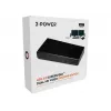 2-Power USB 3.0 Dual Display Docking Station, Docking, 3.5 mm, USB Type-A, USB Type-B, 10,100,1000 Mbit/s, Czarny, 5 Gbit/s