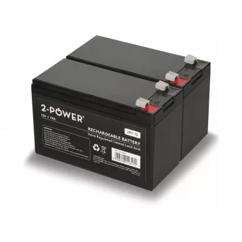 Bateria UPS 2-Power BUN0240A, kwasowo-ołowiowa szczelna (VRLA) 12 V 7 Ah