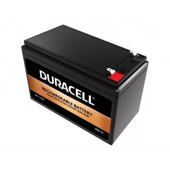 Duracell 12V 9Ah VRLA Battery, Sealed Lead Acid (VRLA), 12 V, 9 Ah, 9000 mAh, 108 Wh, 2.4 kg