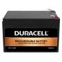 Akumulator Duracell 12V 12Ah VRLA, Sealed Lead Acid (VRLA), 12 V, 12 Ah, 12000 mAh, 144 Wh, Czarny