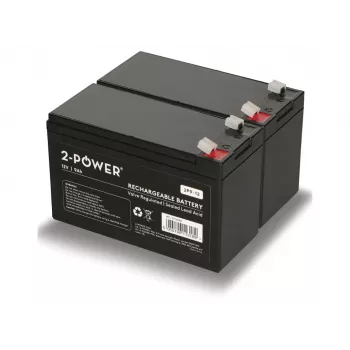 Bateria UPS 2-Power BUN0245A kwasowo-ołowiowa bezobsługowa (VRLA) 12 V 9 Ah