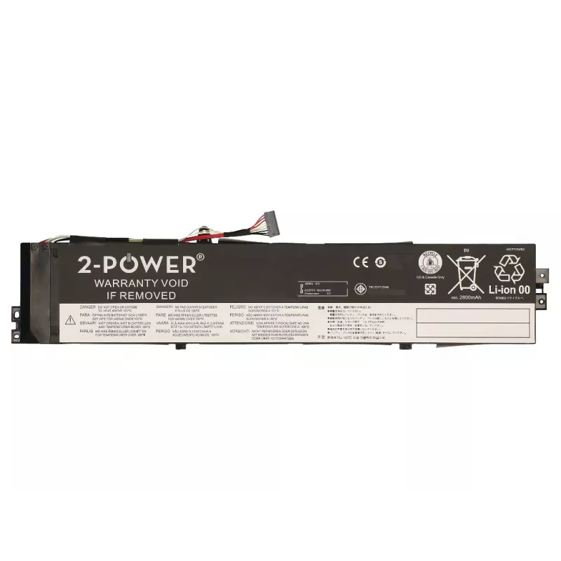2-Power 14.8V 3100mAh Li-Polymer Bateria do laptopa, Bateria