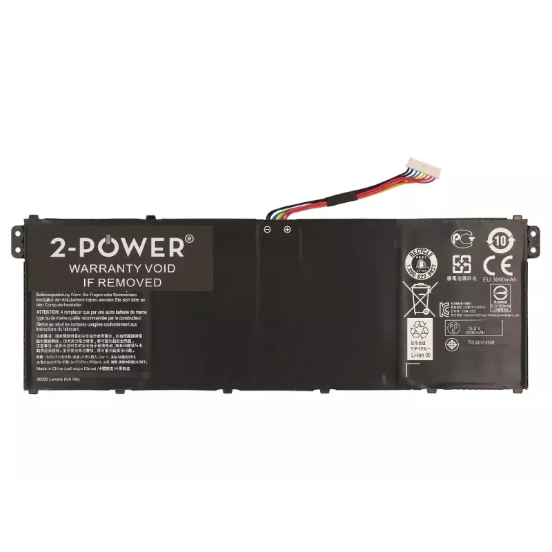 2-Power 15.2V 3220mAh akumulator litowo-polimerowy do laptopa, Akumulator