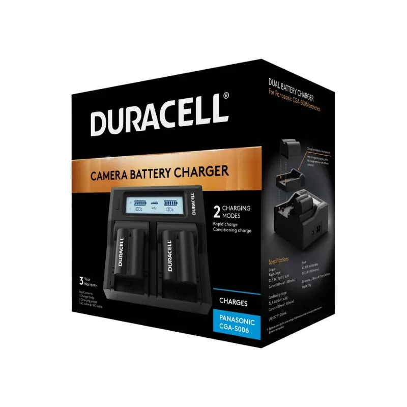 Ładowarka do akumulatorów Duracell DRP6116