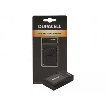 Duracell Cyfrowa ładowarka do baterii aparatu, USB, ładowarka wewnętrzna, Panasonic DMW-BLD10E, Czarny, 5 V, 5 V