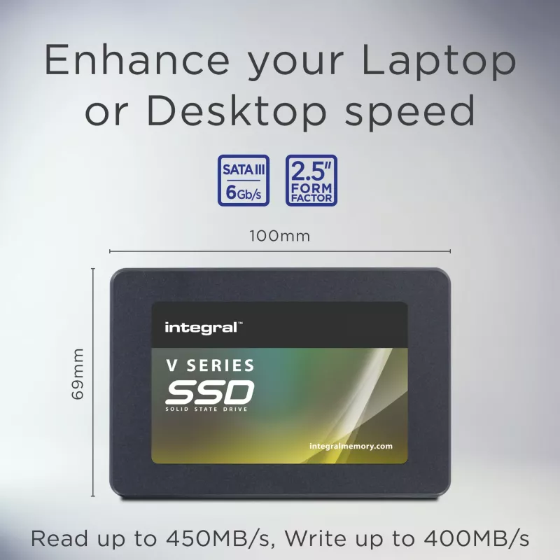 Dysk SSD Integral 250 GB 2,5 inch SATA 3 R-450 MB/s W-400 MB/s TBW 75 V SERIES 2