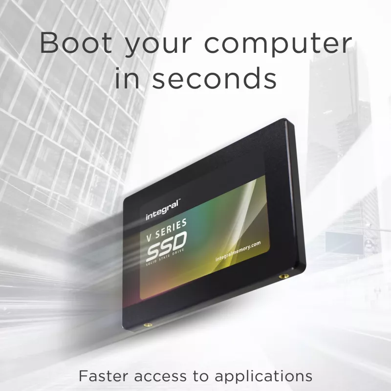 Integral 1TB - 1000GB SSD 2.5INCH SATA 3 R-520MB/s W-470MB/s TBW 300 V SERIES 2