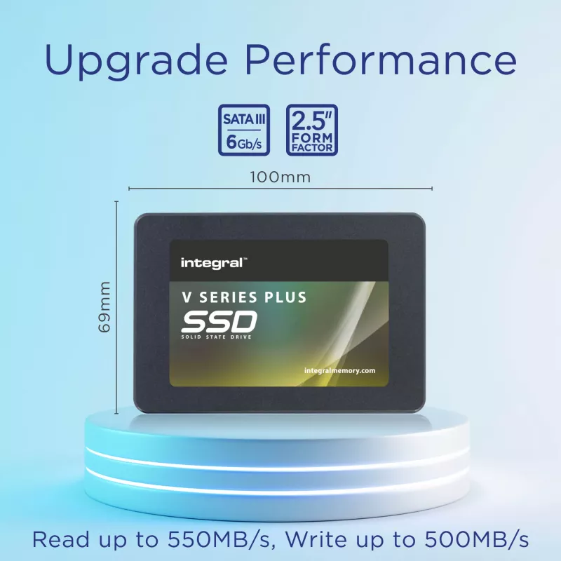 Integral 256GB SSD 2.5CAL SATA 3 R-550MB/s W-500MB/s TBW 75 V SERIES 2 PLUS