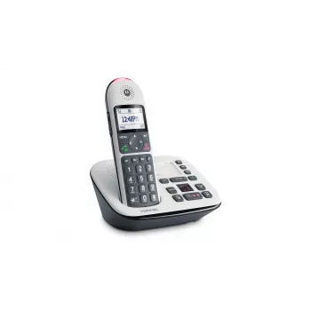 Motorola CD5011 Inteligentny telefon Identyfikacja dzwoniącego Szary, Srebrny