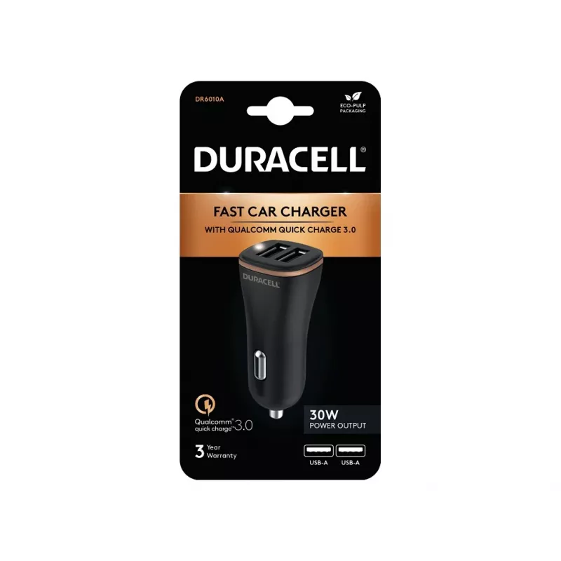 Duracell DR6010A ładowarka do urządzeń mobilnych Czarny