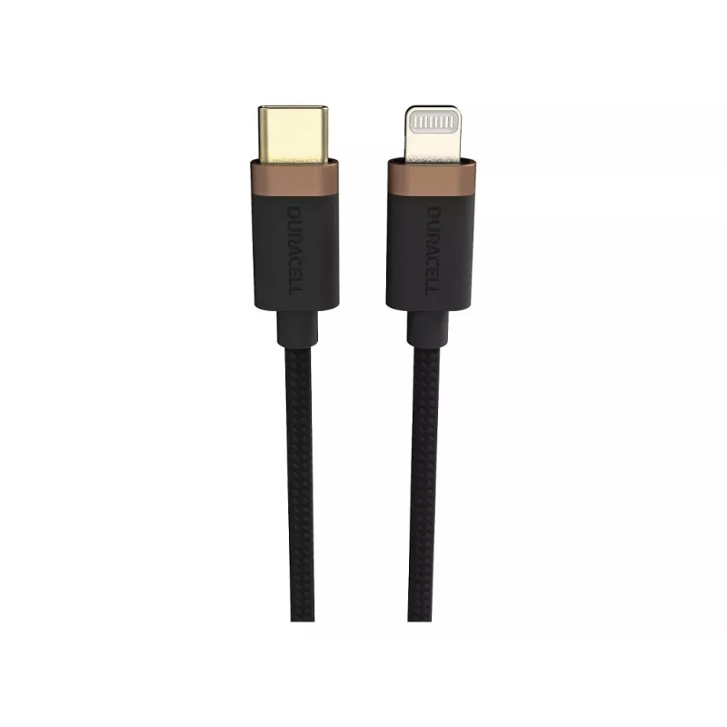 Kabel Duracell USB9022A Lightning czarny