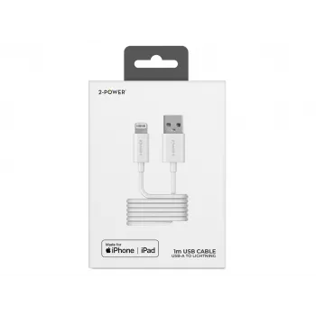 Ładowarka do urządzeń mobilnych 2-Power 2PUC1M02W Biała