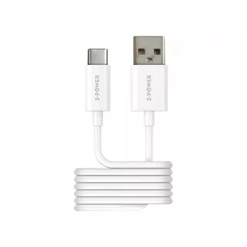 Ładowarka do urządzeń mobilnych 2-Power 2PUC1M01W biała