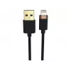 Duracell USB7012A kabel lightning 1 m Czarny