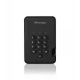 iStorage diskAshur² SSD 128 GB czarny | Bezpieczny przenośny dysk SSD | Sprzętowe szyfrowanie AES-XTS 256-bitów | Zabezpieczenie kodem PIN | Niezależny od systemu operacyjnego i platformy | Zgodny z TAA | Ochrona przed atakami brute force | Odporny na kurz i wodę