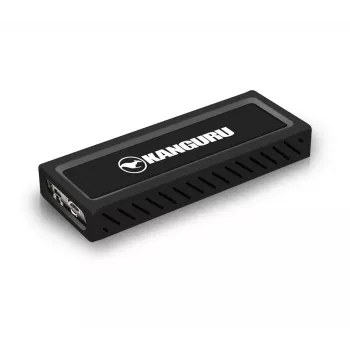iStorage Kanguru UltraLock Superspeed+ USB-C M.2 NVMe Zewnętrzny dysk SSD 2 TB | Bezpieczny przenośny dysk półprzewodnikowy | Fizyczny przełącznik blokady zapisu | Bezpieczne oprogramowanie układowe | Zgodny z TAA