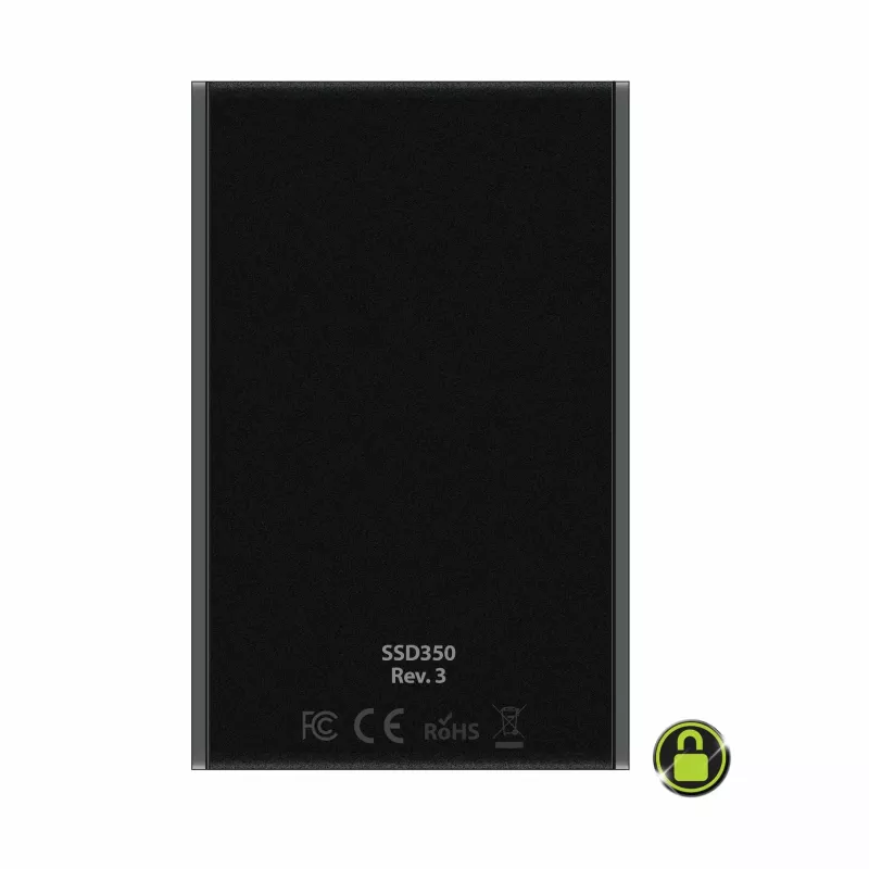 iStorage Kanguru Defender SSD350 2 TB| certyfikat FIPS 140-2 | sprzętowo szyfrowany dysk SSD | zewnętrzny 2,5 cala | SATA (SATA/600) | zgodność z TAA