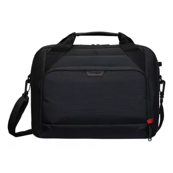 Targus EcoSmart 35,6 cm (14 cali) Aktówka Czarna, Czerwona