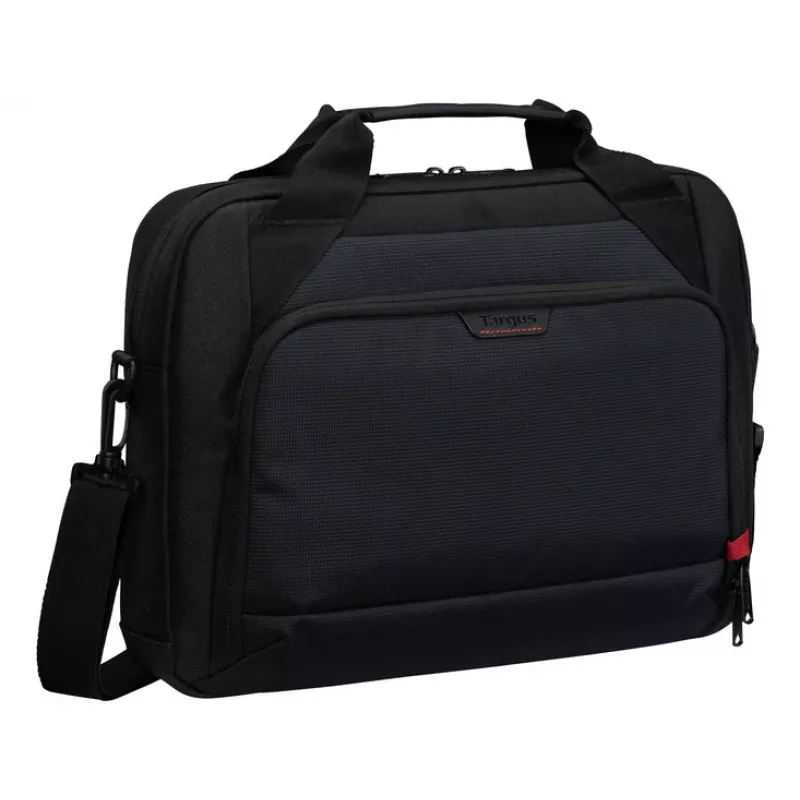 Targus EcoSmart 35,6 cm (14 cali) Aktówka Czarna, Czerwona